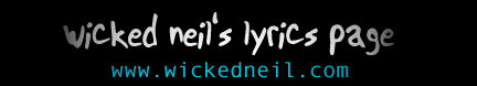 Click here for lyrics of every artist you can think of!