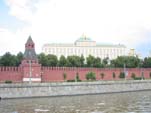 Kremlin de Mosc&uacute;. Vista desde el r&iacute;o.