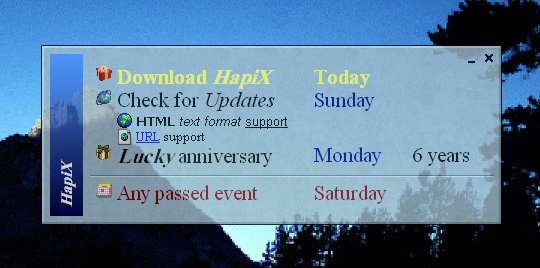  HapiX screenshot 