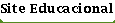 Site Educacional