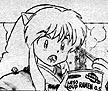 Inu-Yasha eating noodles