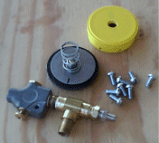 Back Side Of Diaphragm With Spring Location