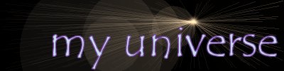 my universe