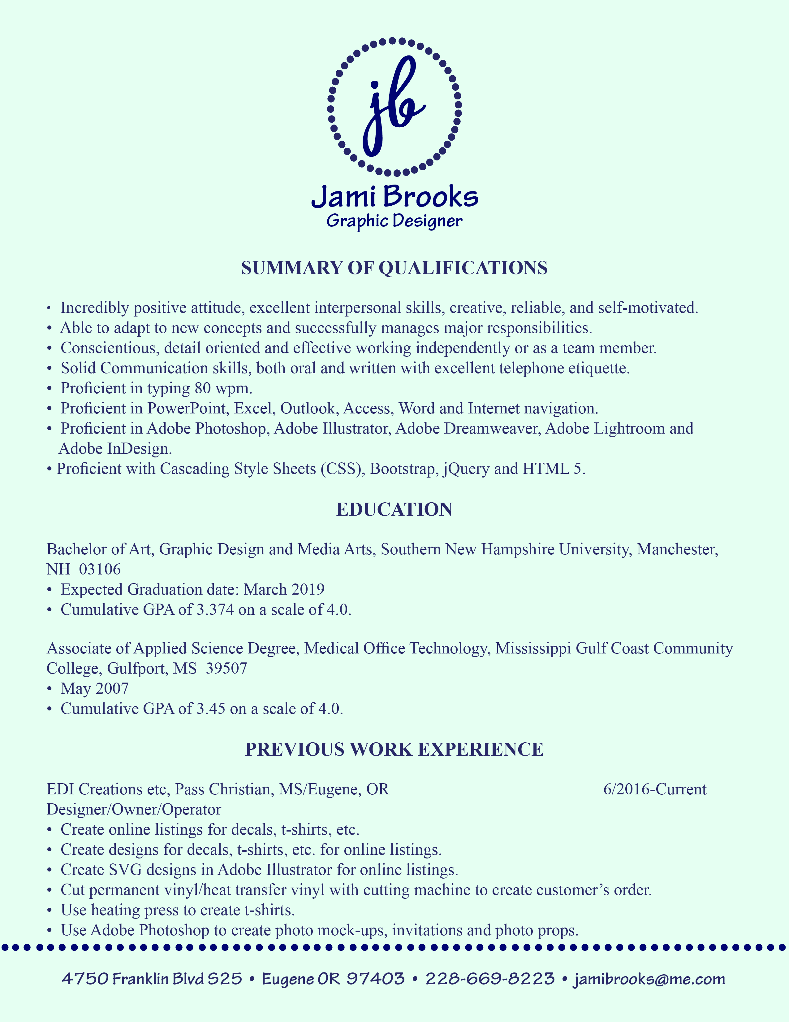 resume