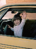 Maria in TR-7 on Lake street