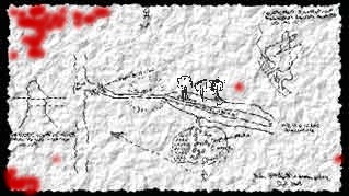 Map with Blood on Edge