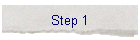 Step 1