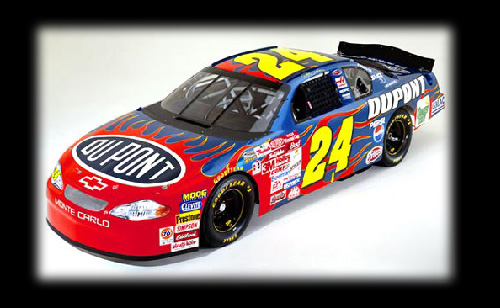 Jeff Gordon has a new look too!