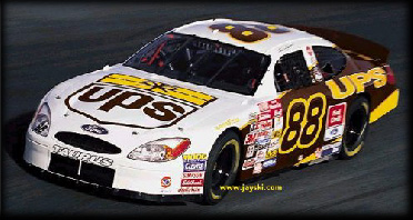 Dale Jarrett's new look for 2001