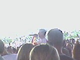 The guy with the mic is the lead singer of 3 Doors Down :)