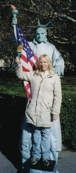 ...me with the "Statue of Liberty" -- 22yrs...
