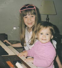 ...me and my cousin Lauren...