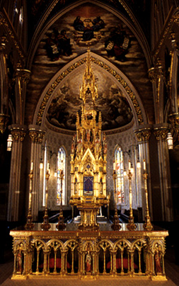 Click To See The Main Altar At The Basilica
