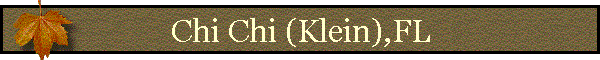 Chi Chi (Klein),FL