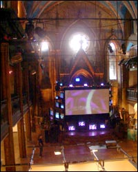 The Hero exhibit video installation 