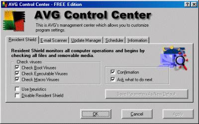  AVG Control Panel 