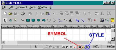  Fig 1: Drawing a new Diagram in Grids 
