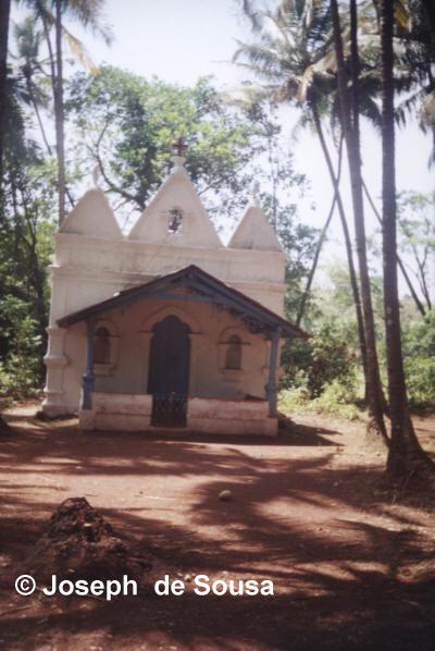 Photo of a small Chapel in Siolim Goa