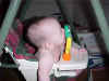 August 9, 2001: licking the toy