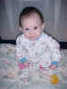 Ocotber 25, 2001: playing with shoestrings