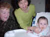 November 22, 2001: with Aunt Isabel