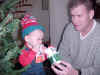 December 25, 2001: straw cup from dad