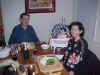 December 25, 2001: broiled pork loin for dinner