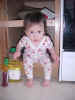 June 3, 2002: trying to get in the cabinet