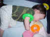 June 6, 2002: fell asleep with the donuts
