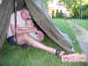 August 9, 2002: MAJ Grace's tent