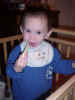October 9, 2002: brush teeth
