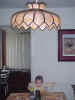 October 19, 2002: new light in the dining room