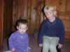 October 27, 2002: with cousin Maggy