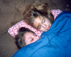 Mike and Ann after the Thanksgiving Dinner