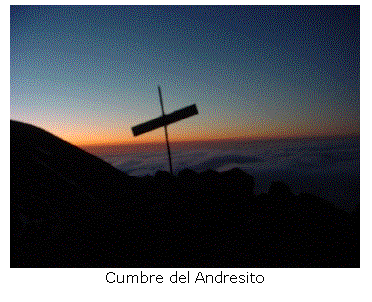 Cuadro de texto:  
Cumbre del Andresito
