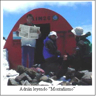 Cuadro de texto:  
Adri�n leyendo �Monta�ismo�
