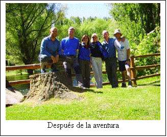 Cuadro de texto:  
Despu�s de la aventura
