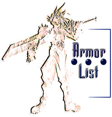 Armor List