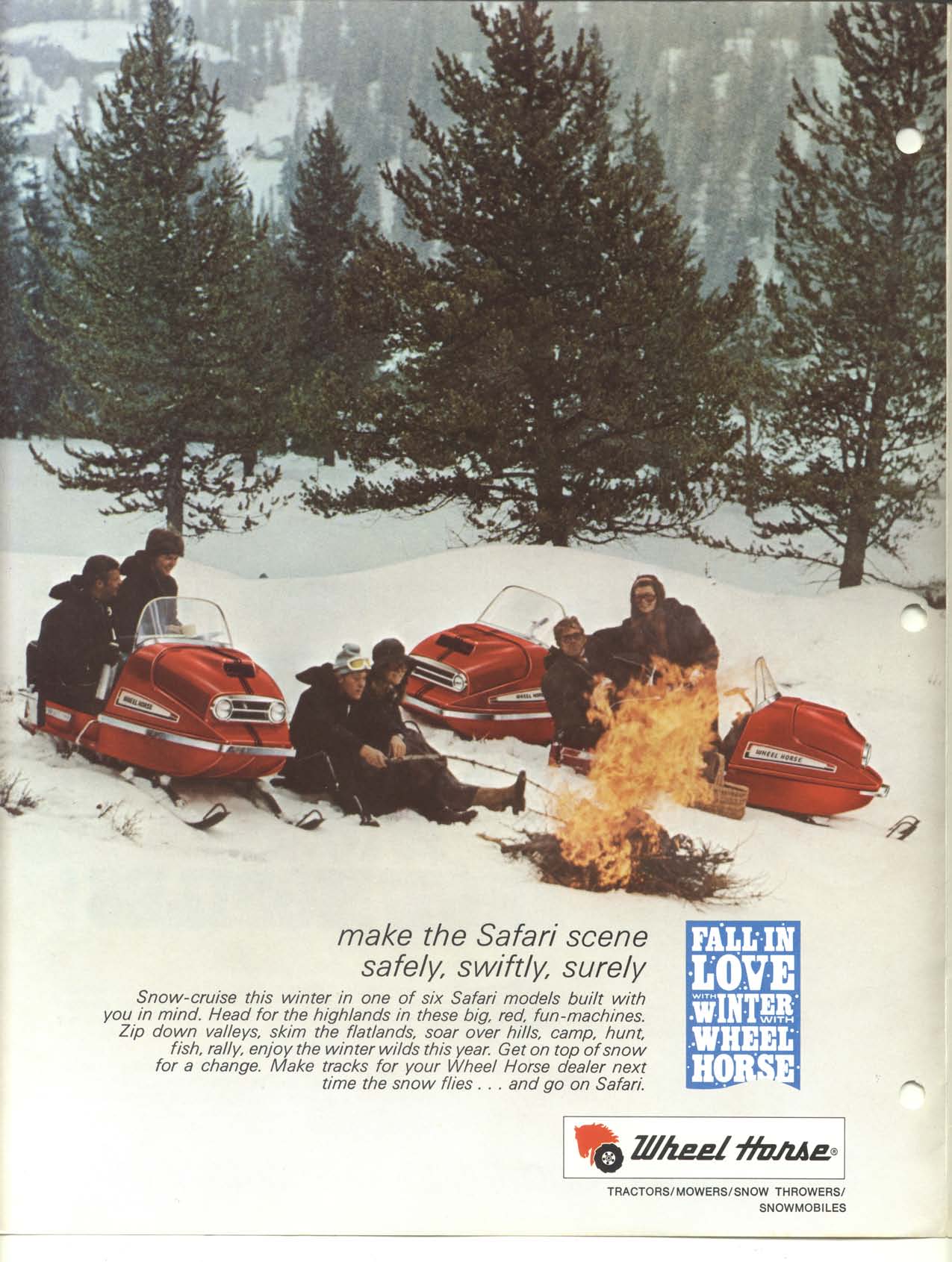 JaTee's Red Shed - Wheel Horse Snowmobiles - 1970