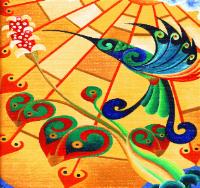 Hummingbird in the morning