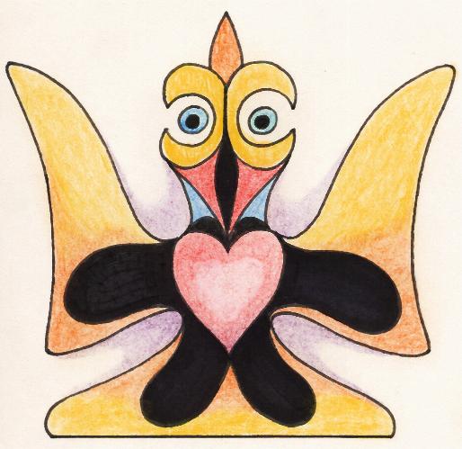 Heart-bird