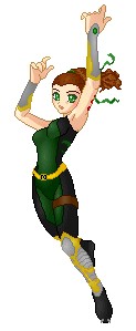 Guess who. This is probably my favorite of Talis so far. She took a really long time to do.