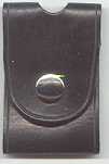 Leather holder for a police chain nipper