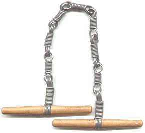 French Come Along with Wooden Handles