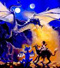 Fire-breathing dragon