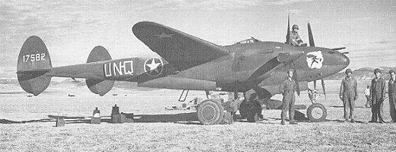 1st.FG P-38 in Africa