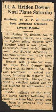 newspaper clipping