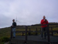 Bob & Luke at the windmills