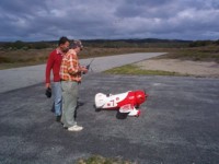 Bob & Graeme with Gee Bee