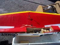 Nigel's Comet which has had a few "Heavy" landings.